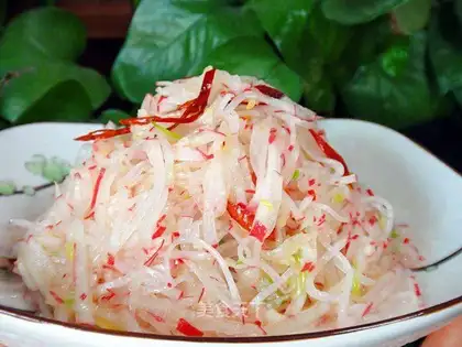 ♪ Taste radish ♪