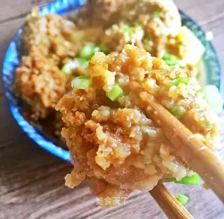 Potato powdered ribs