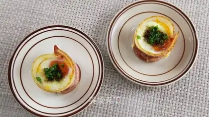 Cheese bacon rolls