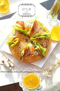 Chinese garter burger