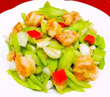 Celery lily shrimp