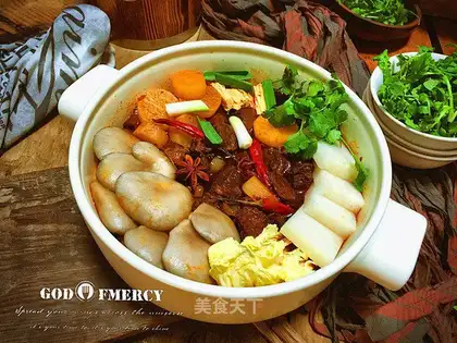 Cow radish pot