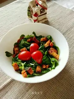 Orange juice thin salad