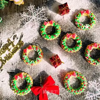 Christmas bouquet cookies