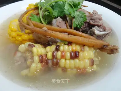 Dragonbone Corn McTought party soup
