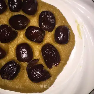Soybeans corn paste cake