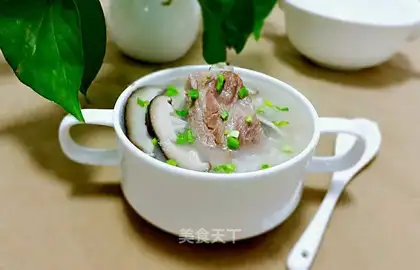 Porridge of mushrooms