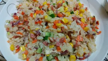Five-colored rice