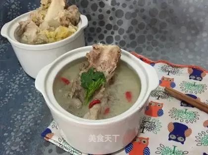 Calcium bone soup