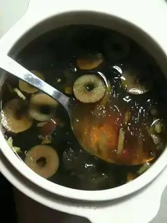 Black sugar stew