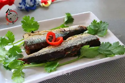 Fried swordfish