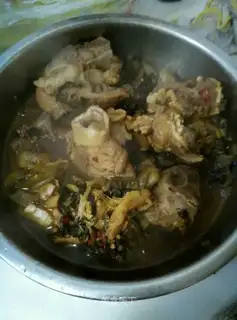 A sour stew