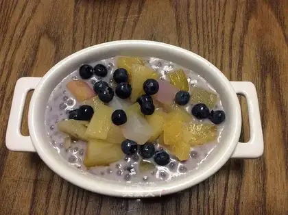 Blueberry cauliflower