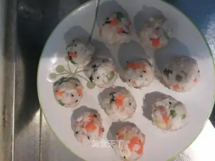 It's tuna rice balls