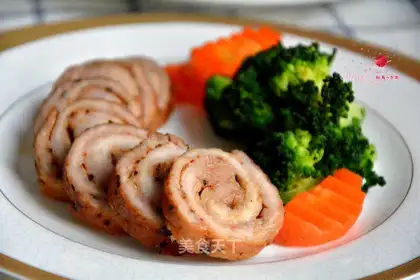 Chicago black pepper beef roll