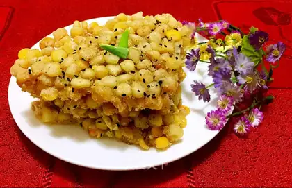 Pretzels of corn