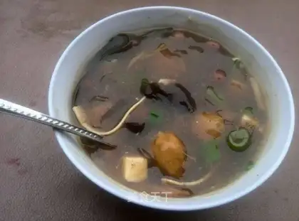 Meatball spicy soup