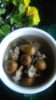 The fig soup of the ribs