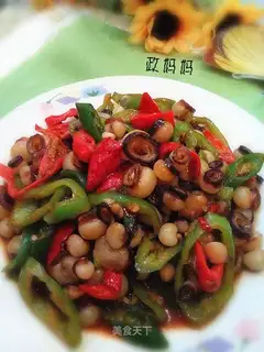Hot seafood mushrooms