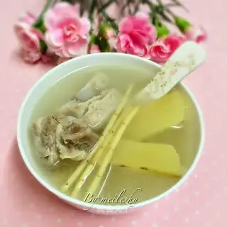 Pork-cane chop soup