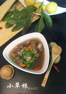 I'll fill the kidneys with soybeans