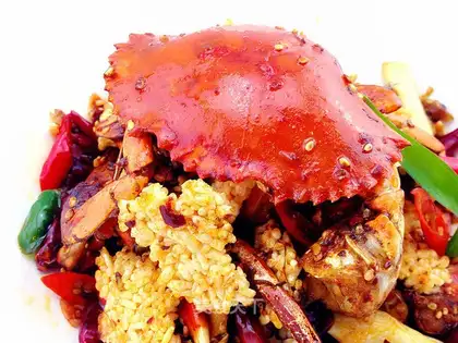 Spicy crabs