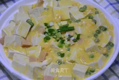 Crab butter tofu