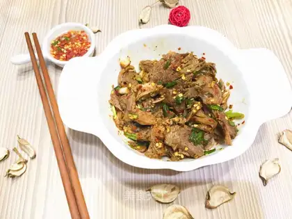 Secretly cooked lamb