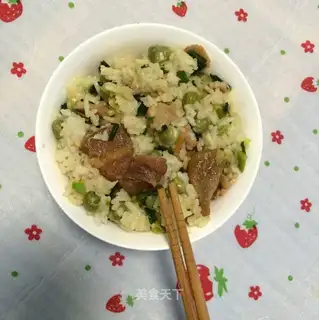 Sweet pea rice