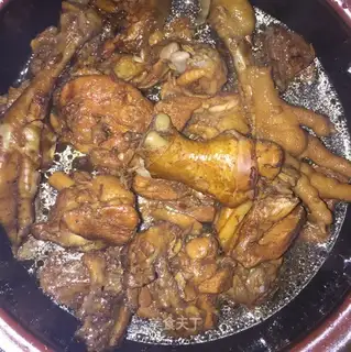 A casserole chicken