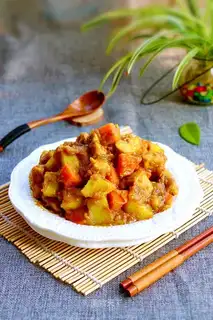 Curry potato chicken