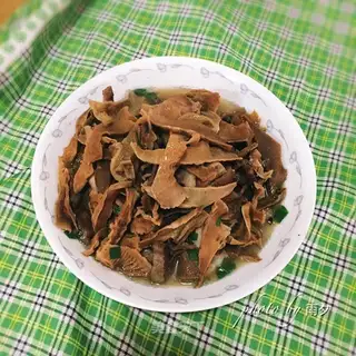 Dried fried meat
