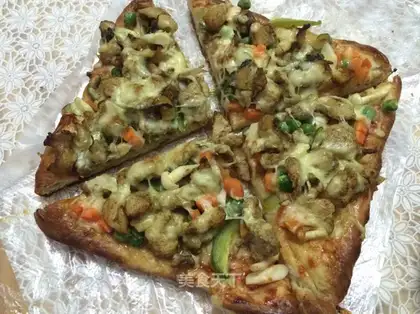 Chicken pizza