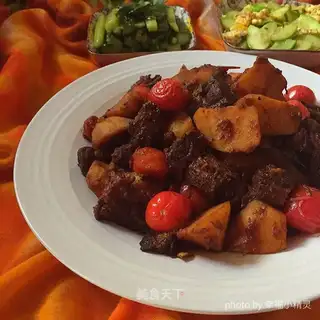 Beef stew potatoes