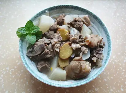 A lamb stew
