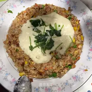 Buttered mashed potatoes