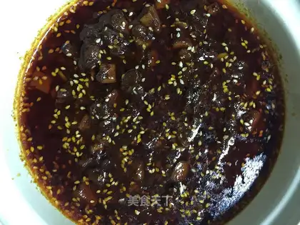 Mushroom beef sauce