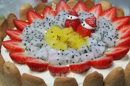 A fruit cake