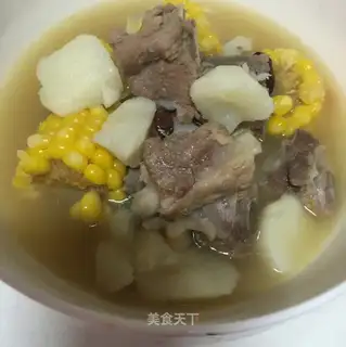 ♪ Mountain medicine corn chop soup ♪