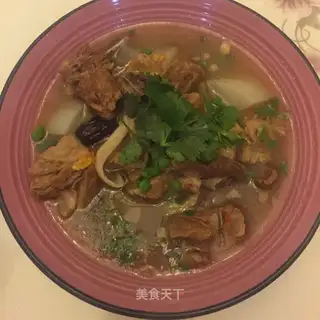 Lamb chop soup