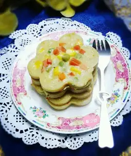 A field vegetable pie