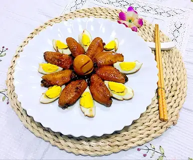 Chicken wings and eggs