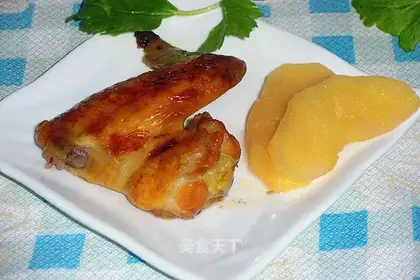 Roast chicken wings