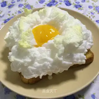 Cheese and clouds and toast