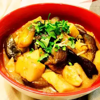 Homemade eggplant