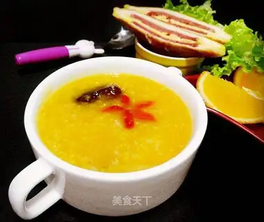 Red-tree pumpkin porridge