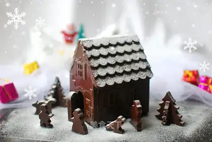 Chocolate Christmas house