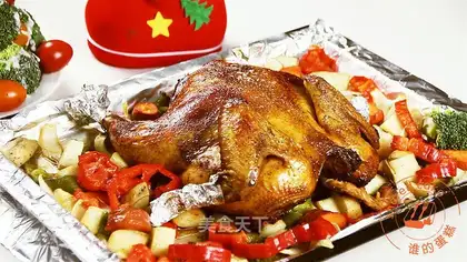 Christmas chicken