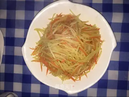 Double potato silk