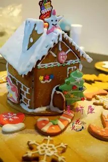 Christmas gingerbread house